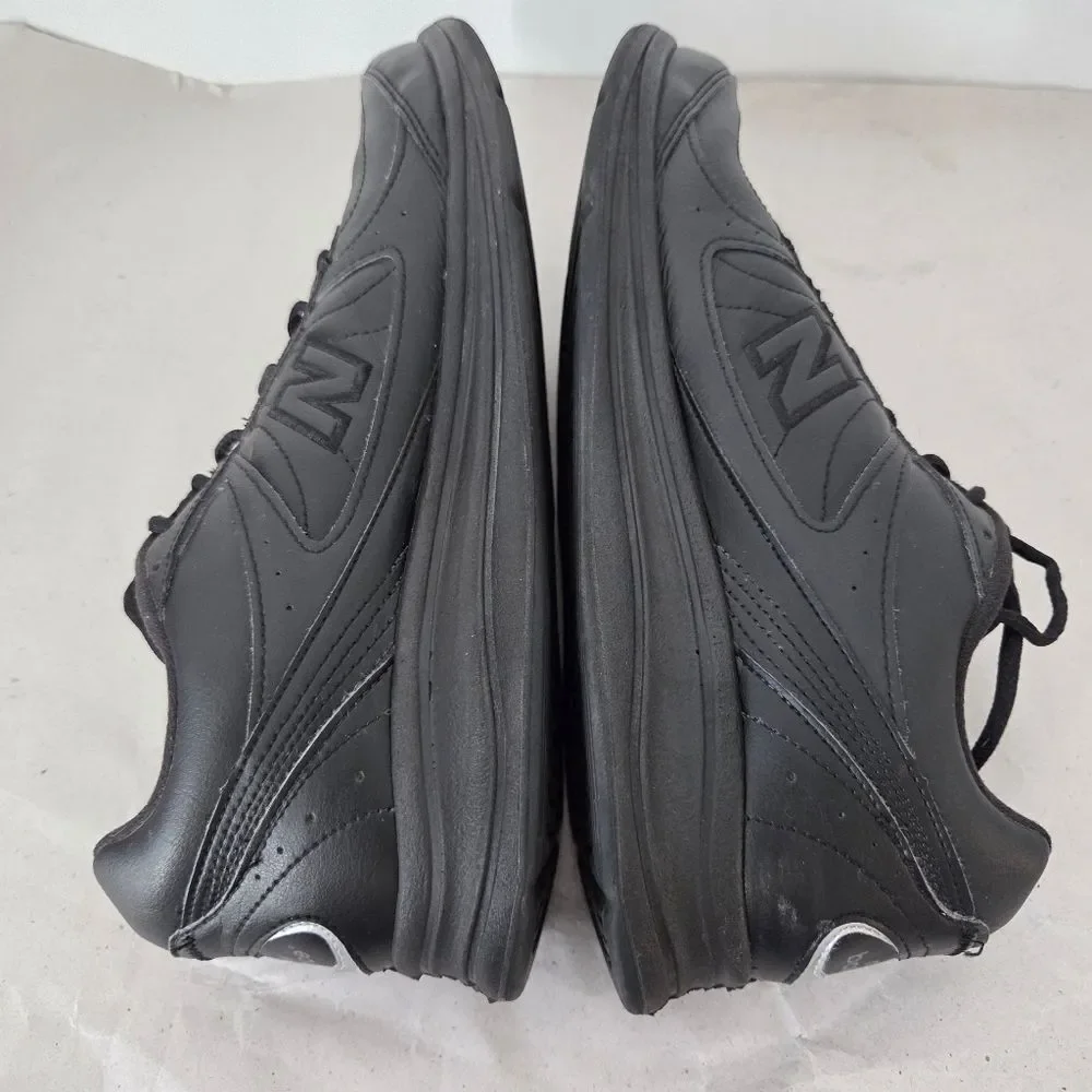 New Balance Abzorb Walking Shoe Men 11 Black 577BK Leather Athletic Workout Gym